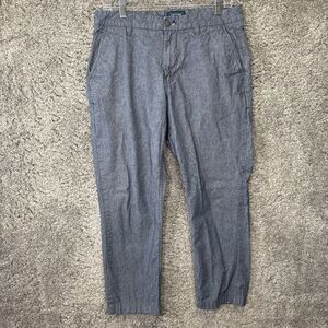 TAYLRD Mens Dress Pants Slacks Chino Pants 32x30 Blue Neutral Classic 27” Inseam